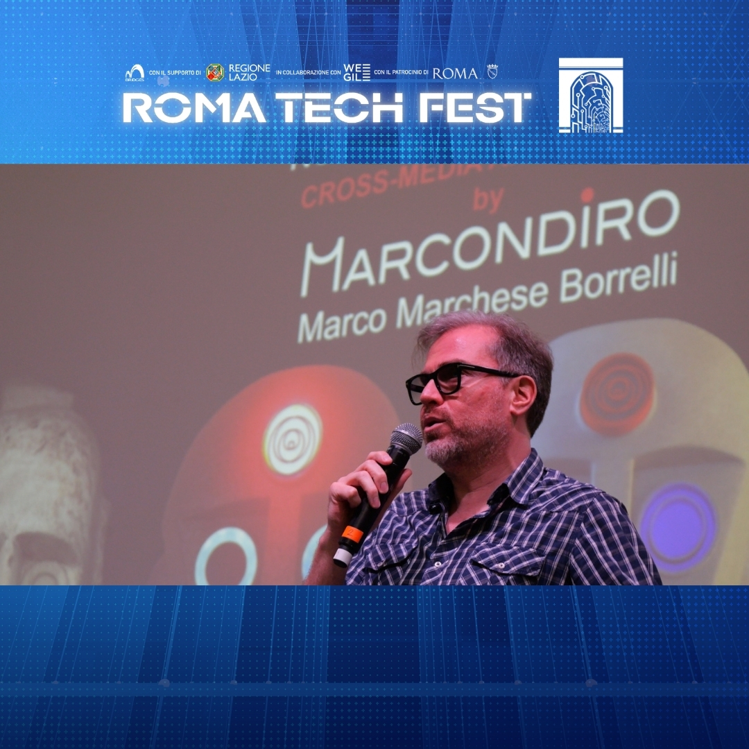 romatechfest's tweet photo. I Talk di Roma Tech Fest 2026

MIRNARTS
Con Fiorenza G. Grilli - Sara Grilli 

PRIMIGEN
Con Marco Marchese Borrelli

1/4 https://t.co/8OIEjXYkOt