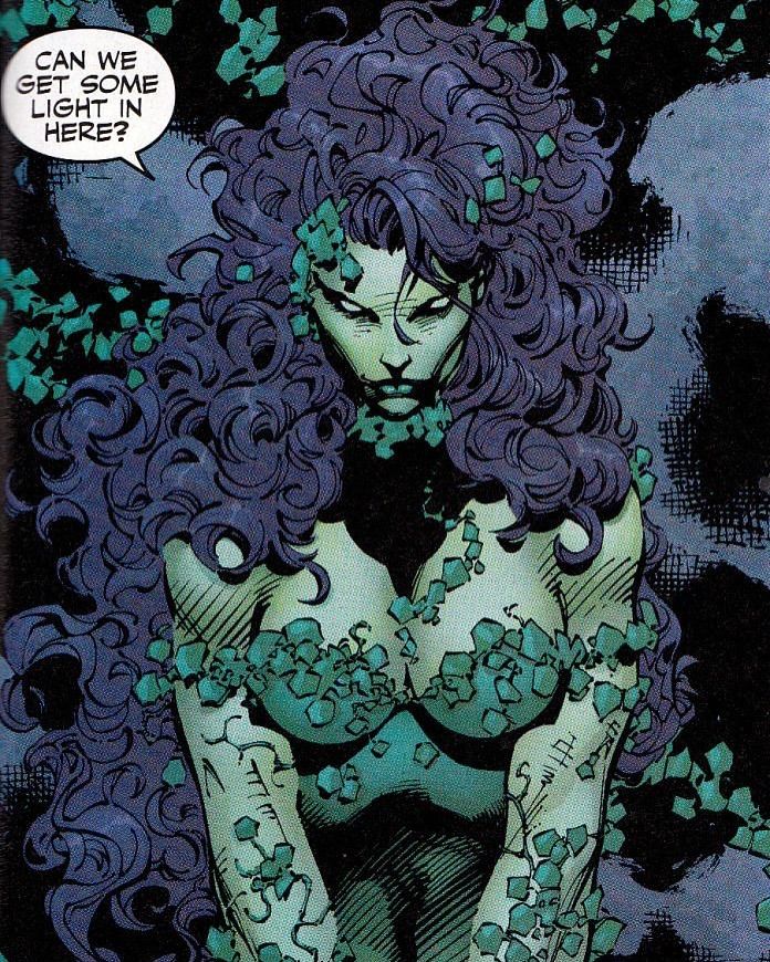 SKINSWukong's tweet photo. Poison Ivy by Jim Lee #PoisonIvy #Batman #DC #Comics #DCComics https://t.co/fIgWfyncdp