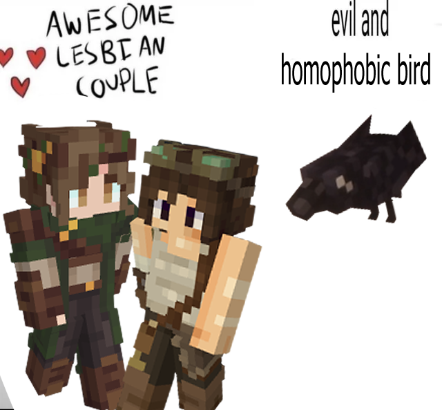 Fossiileyy's tweet photo. No idea if this has been done, but finally got around to watching the stream from today and had to XD
#Theflightsmp #theflight https://t.co/gxLVMF6ONZ