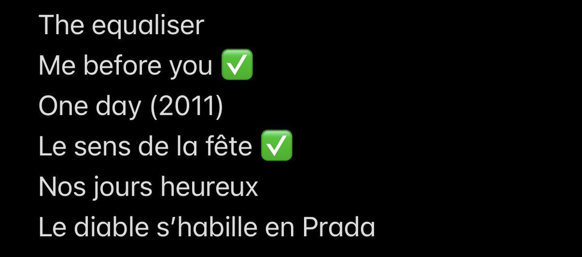Nappeun__Nyeon's tweet photo. la liste des films que je dois voir absolument et qui m’ont été présentés comme des CLASSIQUES ABSOLUS

si vous avez des choses à rajouter je prends https://t.co/gIckL0cCZc