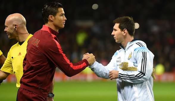 victo576's tweet photo. Ronaldo and Messi: the end of an era. We deserved a World Cup final between them. https://t.co/pxT82eKUxk