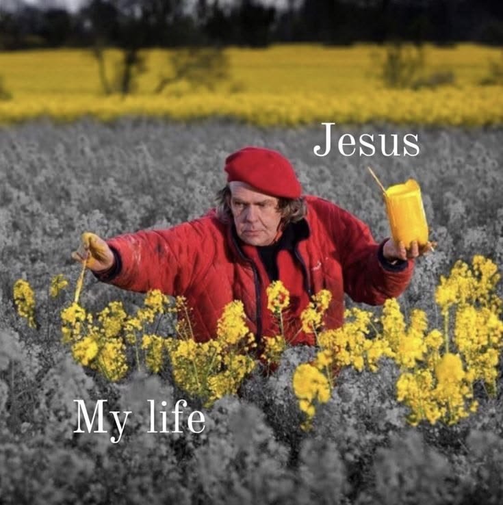 realmantalk3's tweet photo. With Jesus life is heaven. https://t.co/KBogS2gXnR
