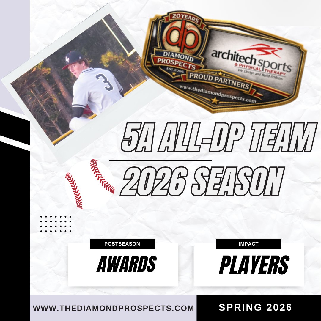 diamondprospect's tweet photo. Postseason Awards week winds down! Today spotlights 5A's All-DP 1st & 2nd teams, our largest talent pool yet!      

🔗: https://t.co/VD99cdNrQs

On Deck... 
Friday: Diamond Kings by classification, grad year & overall

In the Hole: Updated Player Rankings & Palmetto Games invitees unveiled...