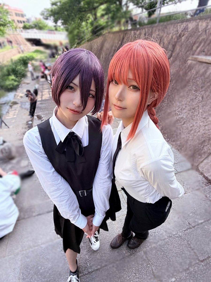 sh10n06's tweet photo. 【コスプレ / cosplay】

コスプレを始める前から大好きな
久堂あまねさんとお写真を撮って頂けました✨✨

優しくて可愛くて綺麗でした〜〜😖💗

マキマ / @amanechan08 さん

 #アコスタみのおキューズモール https://t.co/Drq0oYdpjJ