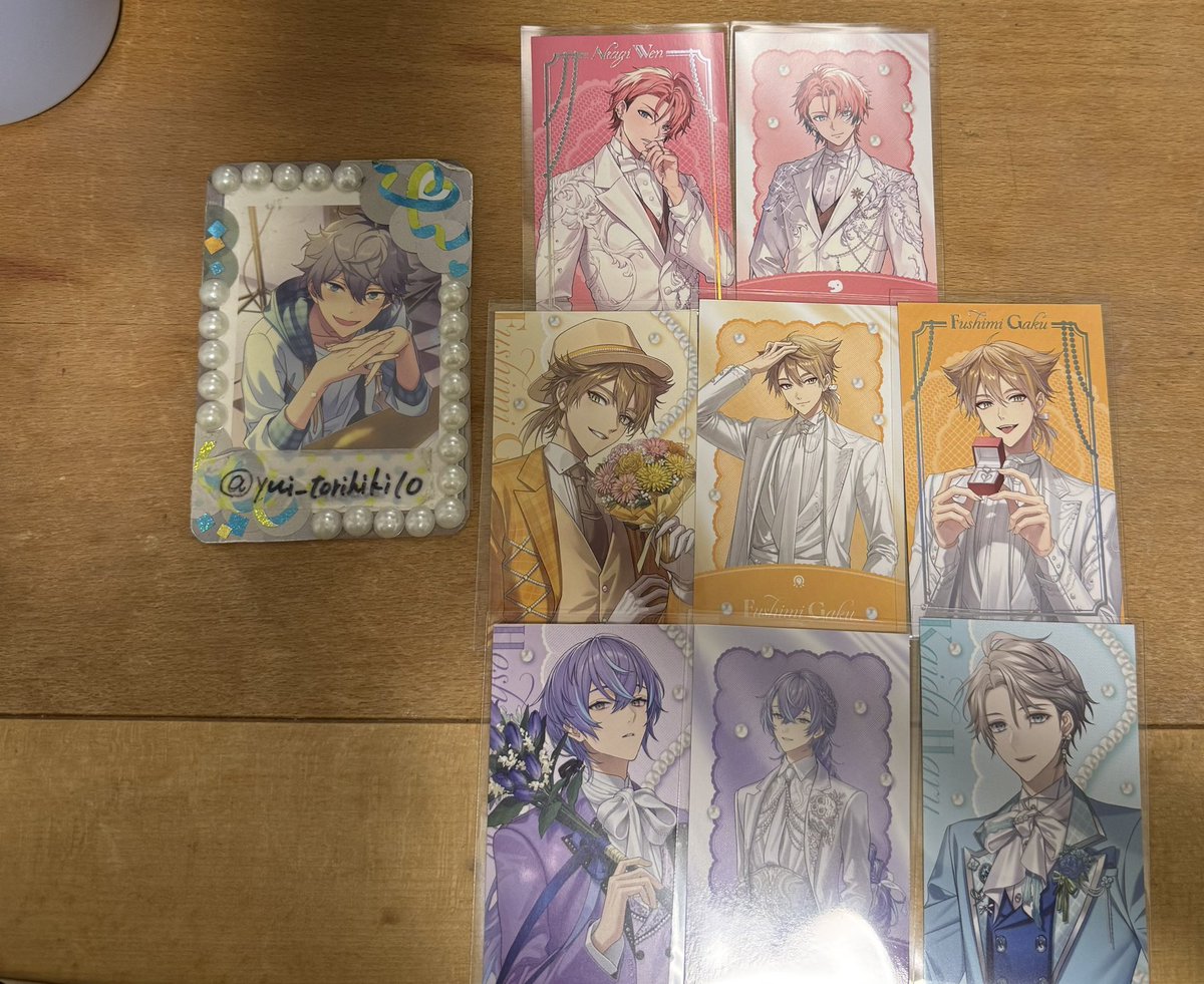yui4uvfb's tweet photo. 【交換】にじさんじ ジューンブライド2026 Luminous Marriage チェキ風カード ランダムフォト風カードAグループ

譲：画像のもの

求：♦︎☕

13日都内手渡しまたは郵送
検索からでもお気軽にお声掛けください。 https://t.co/zeiH17Mfed