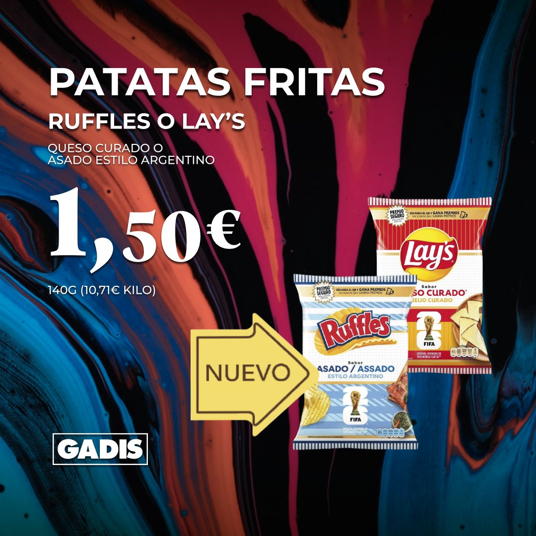 gadis's tweet photo. Nuevo sabor.
Nueva excusa para abrir una bolsa 👀🥔 https://t.co/12qB89V38u