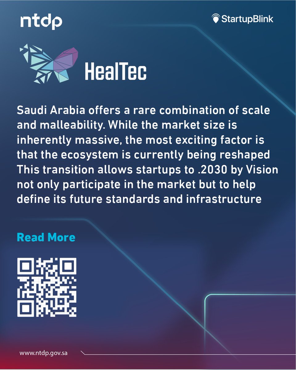 ntdpsa's tweet photo. From the heart of the Saudi ecosystem, founders are shaping the future of innovation. 
Discover how the Kingdom has empowered these visionaries to build companies with global impact.

#من_أجل_الغد
#NTDP