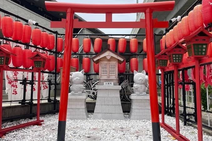 tokonamekanko's tweet photo. 外向発売所近くにある
「テルミック神社」もご利益スポットです！ https://t.co/aVUlyCfMsj