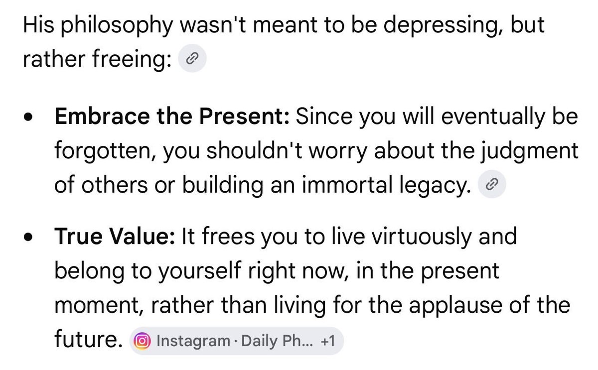 ands4eva's tweet photo. You will be forgotten‼️

So stop performing for people who will also be forgotten‼️

🗣️ Marcus Aurelius https://t.co/jbAQsXxFd4