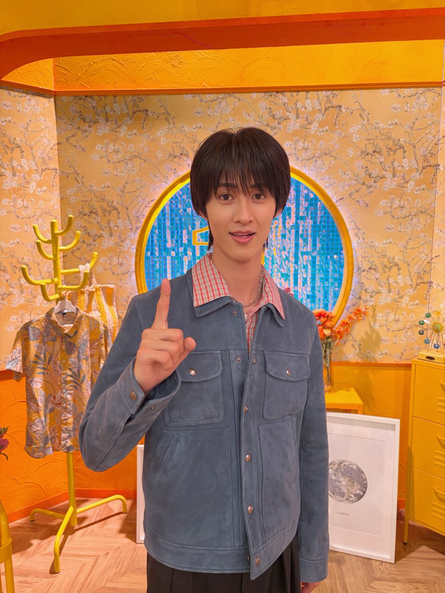 milk_info's tweet photo. ／
このあと放送📣
＼
6月11日(木)20:00〜放送
フジテレビ「この世界は1ダフル W杯直前SP」に
M!LKより #曽野舜太 が出演します！

ぜひ、お楽しみに！
@CX_1derful
#この世界は1ダフル
#MILK https://t.co/Zw1KisOT5U