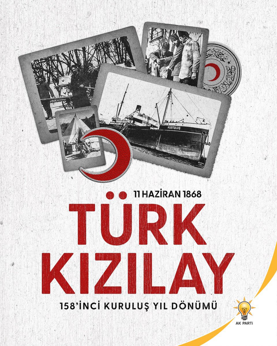 UmutcanAtabay's tweet photo. Merhameti, dayanışmayı ve iyiliği yaşatan Türk Kızılay 158 yaşında!

En zor zamanlarımızda yanımızda olan, insan için çalışan tüm @Kizilay mensuplarına ve fedakar gönüllülerine teşekkür ediyorum.

İyi ki varsınız. Minnettarız. ❤️

#Kızılay158Yaşında https://t.co/HE6FKgH5YP