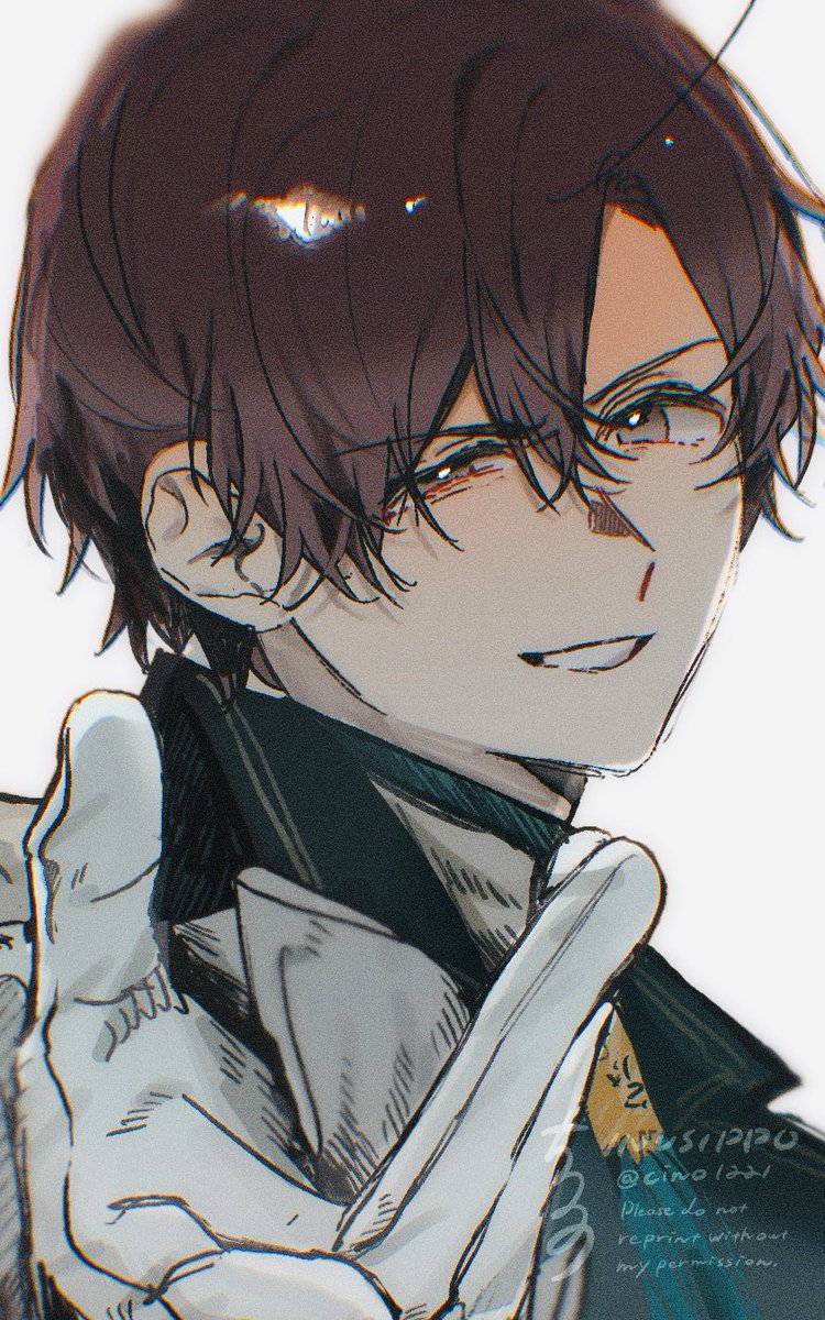 cino1221's tweet photo. ロマーノさんに悪い顔でファンサされたい https://t.co/MODkj1Igyj