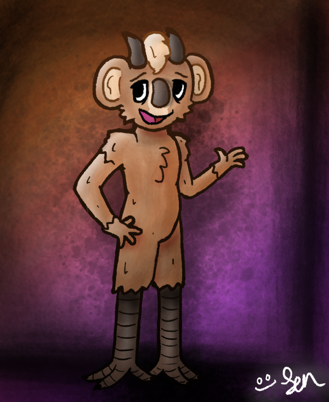 YaPalNaz's tweet photo. How would you, nay, how COULD you defeat my OC? He's got horns and everything! https://t.co/LTn1WFmETb