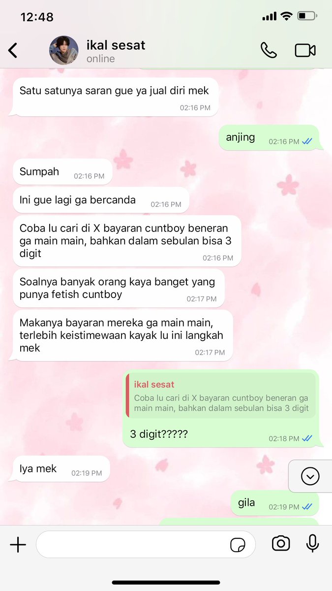 enamlima2342's tweet photo. Nomin few tweet au🔞

Demi membiayai gaya hidupnya yang mewah Naka rela melakukan apa saja.

Cw// boypussy, cuntboy https://t.co/v0Xt9u9KVS