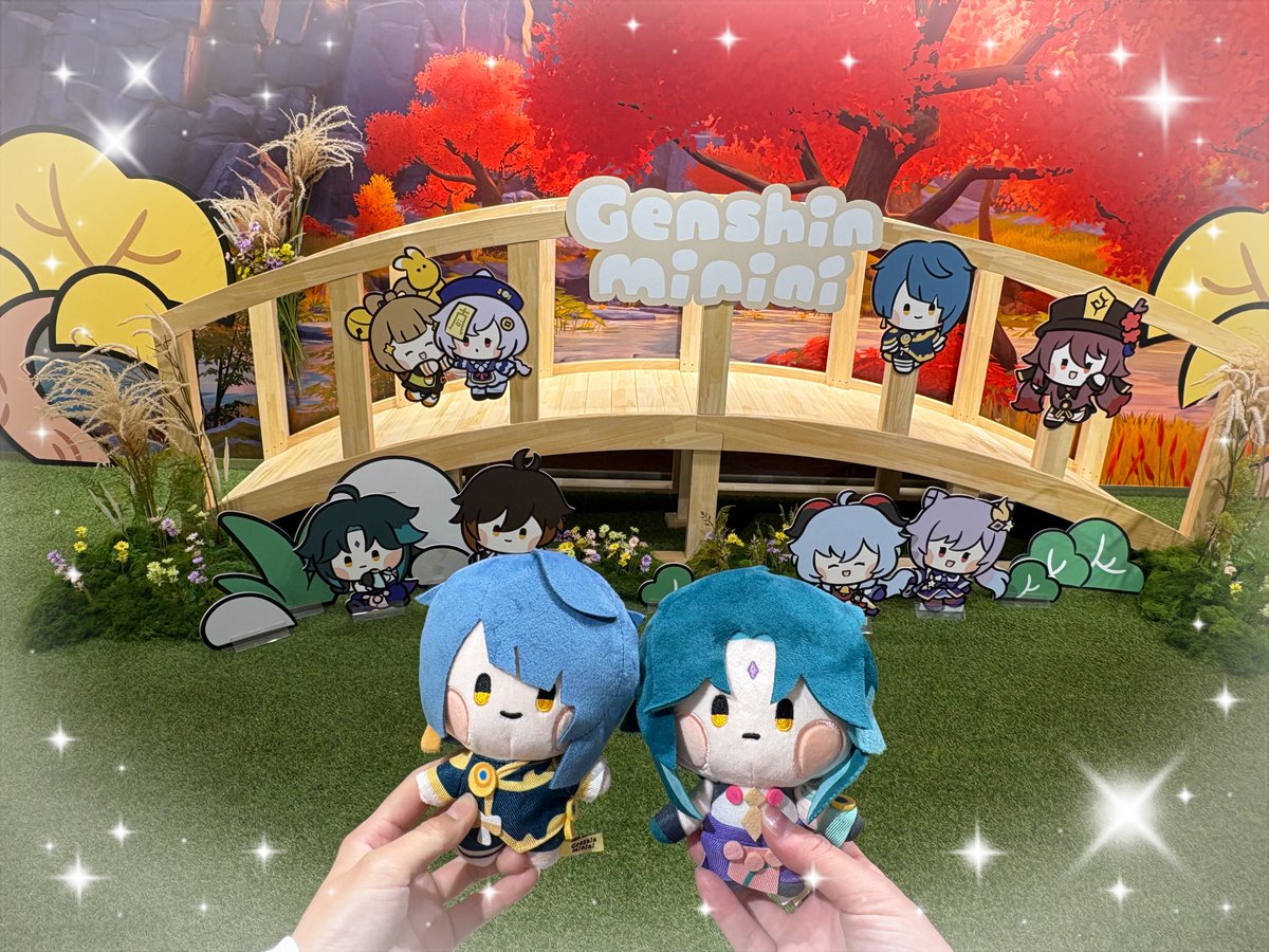 nyam_nyamGo's tweet photo. 今年も原神mininiお邪魔させて頂きました〜!璃月verもめちゃくちゃ可愛かった😭💗
超絶かわいい魈のぬいぐるみもGETできて最高🥹💗フォトスポットな橋で一緒に写真撮った🥳❣️
6月12日〜23日まで開催してますので、ぜひ気になる方はお立ち寄りください♡
#PR #原神minini #原神ミニニ #LINEFRIENDS https://t.co/wq6SGqFnTz