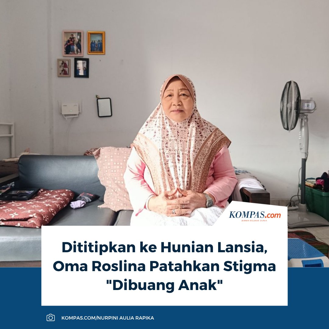 kompascom's tweet photo. Baca selengkapnya: https://t.co/81PgkWD3IF
Roslina Effendi (70) merasa betah tinggal di Sasana Tresna Werdha Ria Pembangunan, Jakarta Timur, karena dapat bersosialisasi dan berbagi cerita dengan sesama lansia.
~RK #lansia #jaktim https://t.co/PkJSetQZR5