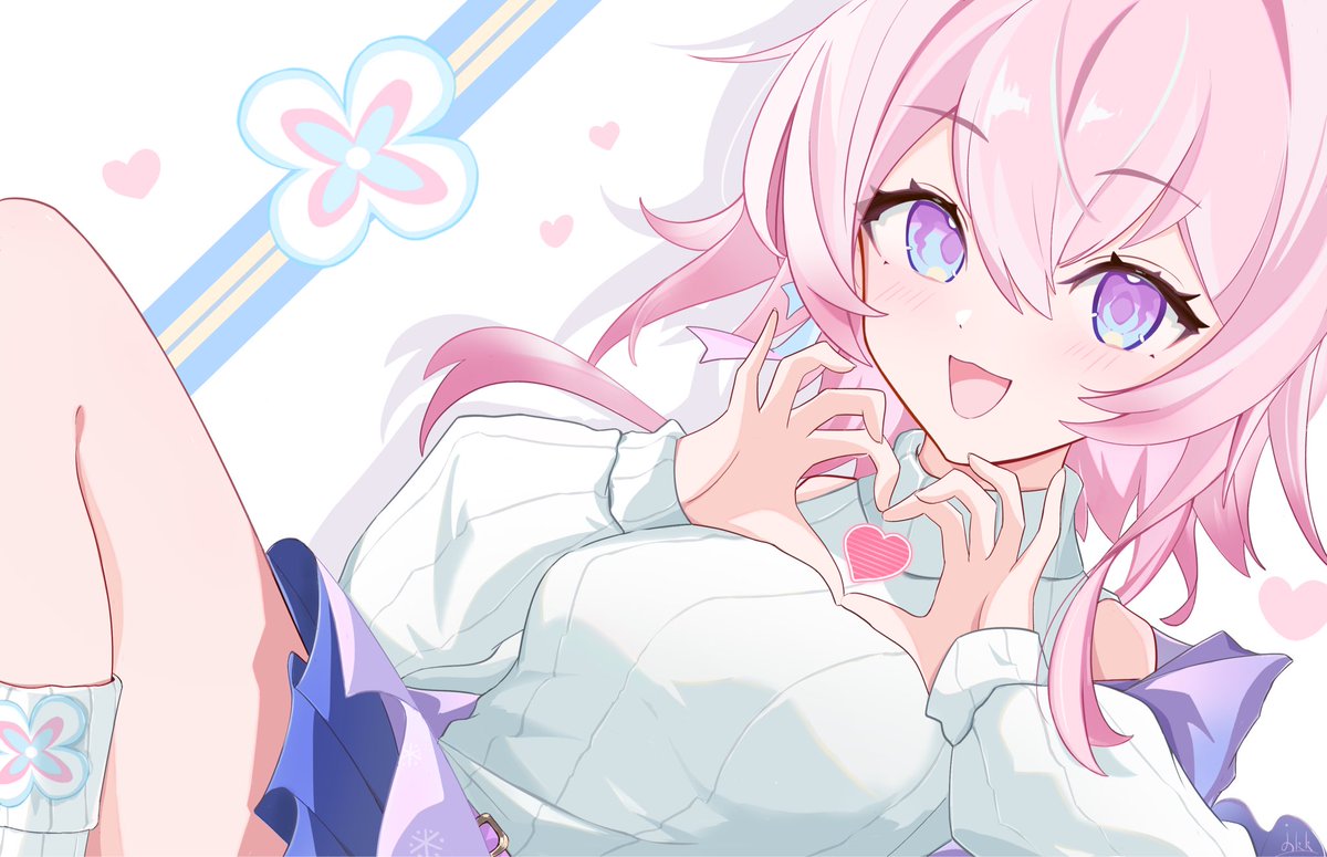 Jokkkaki's tweet photo. 今までpixivに絵を投稿していますが、
これからxにも投稿しようと思う！

先ず最近描いた宇宙一美少女の三月なのかちゃんを！
#崩壊スターレイル
#三月なのか
#二次創作 https://t.co/lDkDMAMc1b