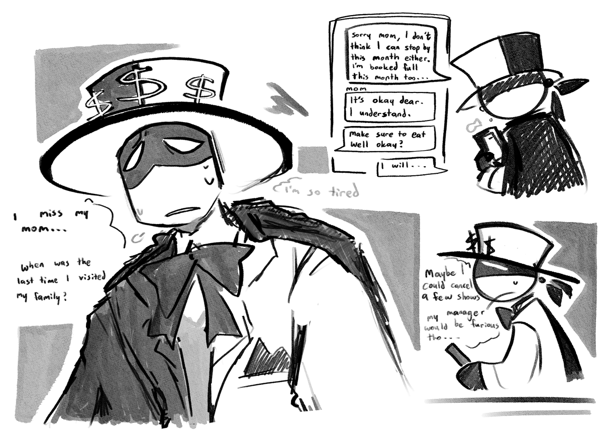 Stabberoniz's tweet photo. I drew Orches with his family what about Artistry?
[Old design of him cause of headcanon] https://t.co/wHgvHqw4e6