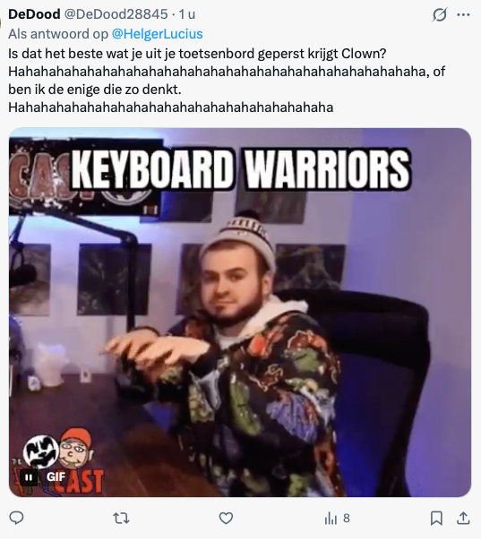 HelgerLucius's tweet photo. @DeDood28845 Blijkbaar wel, zo te zien. https://t.co/HyWFXBoz5W