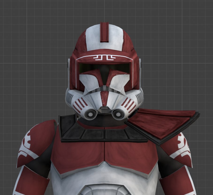 _Golden_Arts_'s tweet photo. I'm hard at work on a new project, as a little teaser let me show off some early WIPS of an upcoming Shock Trooper named Bash!
#clonetroopers #starwars #starwarsfanart #starwarsart #clonewars #clonewarsart #blender https://t.co/B9kKIUnPj9