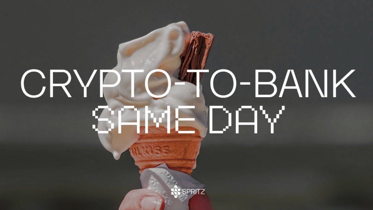 spritzfinance's tweet photo. When speed costs you nothing extra, waiting rarely makes sense. 

Same-day ACH is now available on Spritz. 

Don't say we didn't tell you - https://t.co/lY1qTGwy2t https://t.co/sGJDDYQHop