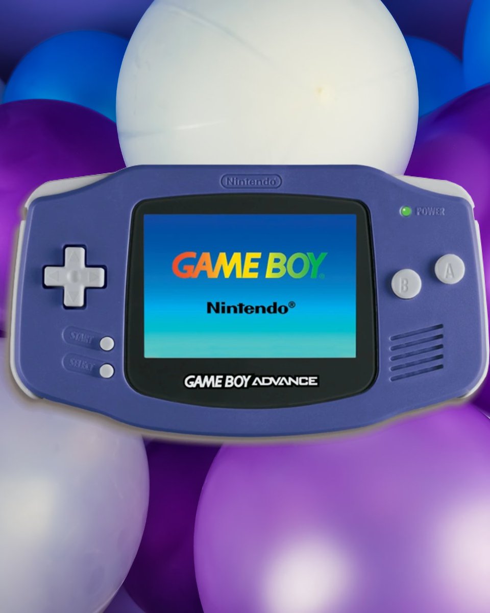LukieGames's tweet photo. Happy 25th anniversary to the Game Boy Advance system! https://t.co/FWoQn8B1xV