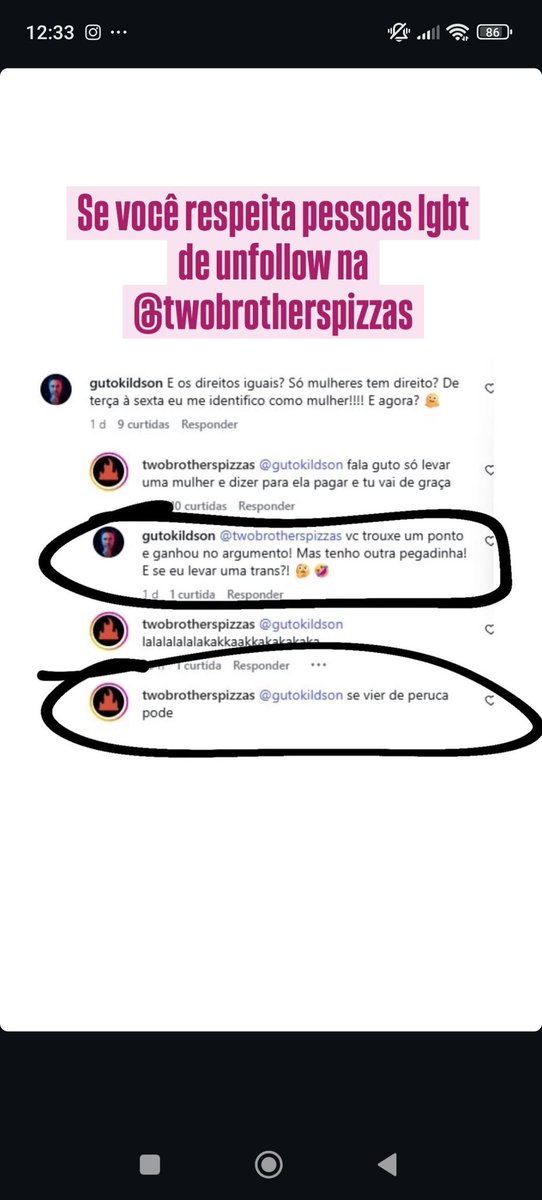 L4r1c4's tweet photo. Pqp que nojo dessa porra dessa pizzaria ridícula vai se foder https://t.co/pc956bE19c