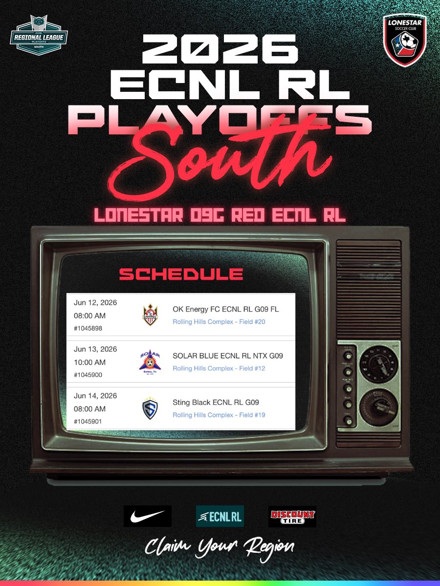 Lonestar09G_Red's tweet photo. Less than 24hrs until post season kickoff!

@ECNLgirls @LonestarSC @TopDrawerSoccer 
@TheSoccerWire @PrepSoccer #WeAreLonestar  @grtorres #ECNLRL #PLAYOFFS #ClaimYourRegion @PrepSoccerTX https://t.co/KASxOiwb0J