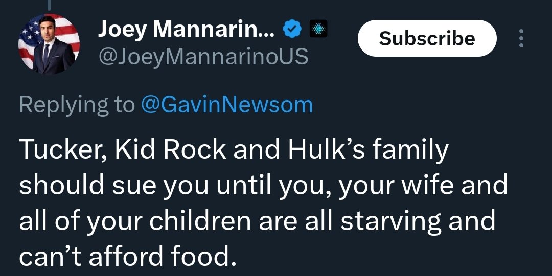 ThePlasticPlan's tweet photo. @JoeyMannarino Don't pretend to care about children when you've wished starvation on some, you fucking hypocrite. https://t.co/5iMbHT1Iy9