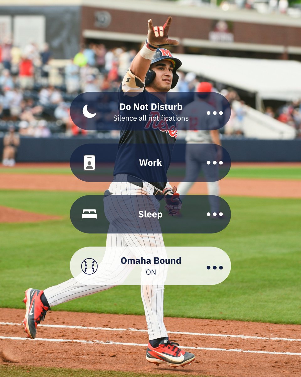 OleMiss's tweet photo. Do not disturb all weekend 🥱

This is #HottyToddy https://t.co/gbKq9v3DiQ