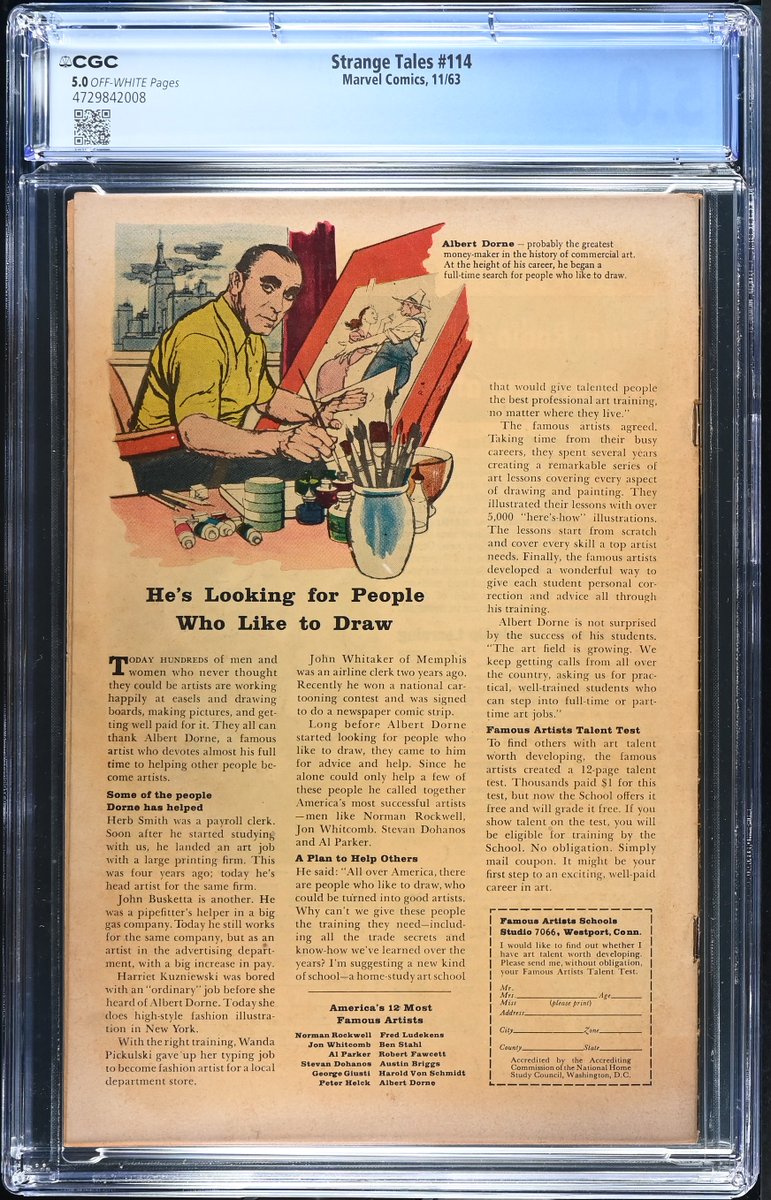 austinvtoys's tweet photo. Strange Tales #114 CGC 5.0 1963 Marvel 1st Captain America Since 1954 https://t.co/rJoWeI9CmF #eBay via @eBay #StrangeTales #StrangeTales114 #CaptainAmerica #HumanTorch #MarvelComics #SilverAgeComics #CGCComics #JackKirby #SteveDitko #ComicCollectors #AustinVintageToys https://t.co/0pJRqedK4h