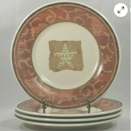 buzzzauctions's tweet photo. Pfaltzgraff Holiday Spice 4 Star Salad Plates

rjbuzzz store
(2161)
100% positive
Seller's other items
Message on eBay

US $35.80or Best Offer
or 4 interest-free payments of $8.95 available with Learn more
Condition:
Used

“Excellent Condition No Chips or Cracks Glazing”
Add to Watchlist