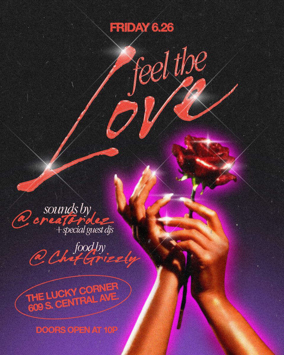 ejai_6's tweet photo. We bring to you the dopest event of the summer “Feel the Love” LA.. 🤌🏾🌹 https://t.co/mPP0u43IHZ