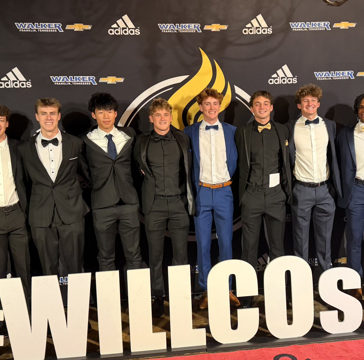 bruins12th's tweet photo. Two of our own were nominated at the 2026 Wilco Awards. Congratulations to @jacks0n383 for being nominated at the Football Defensive Player of the Year and to @keenan_fisher96 for winning the Wilco Multi-Sport Athlete of the Year for soccer, track &amp; field and football! #UNCOMMON https://t.co/P28eQsvWi3
