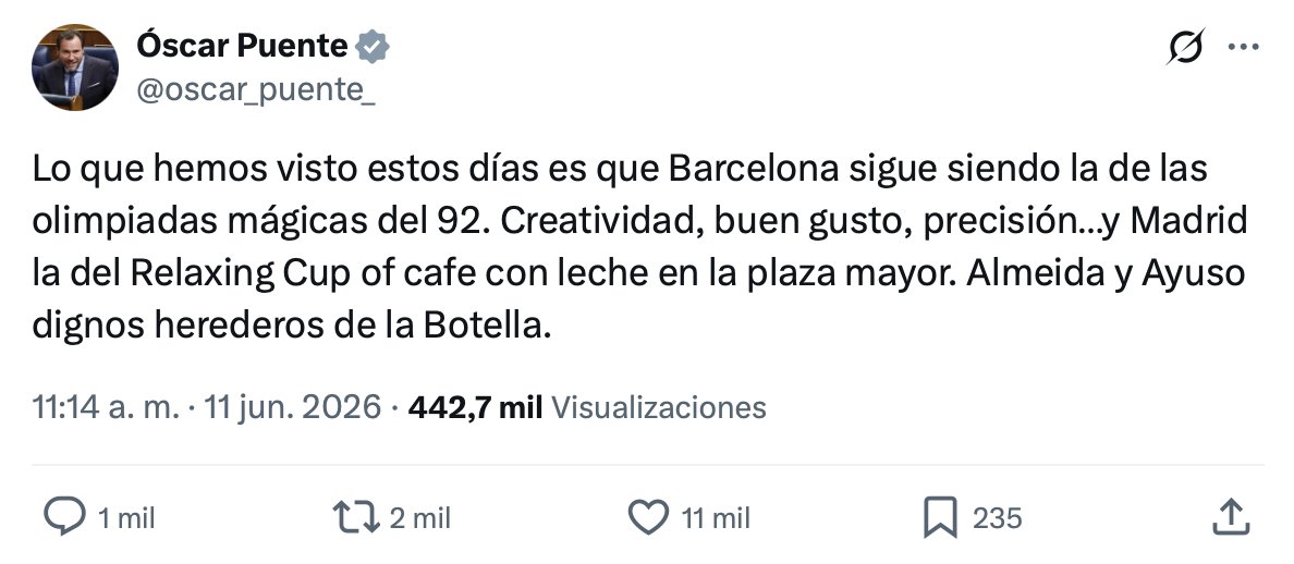 crpandemonium's tweet photo. Hay dos Españas. La que ha escuchado las palabras del Papa, y las ha entendido, y la España que las ha aplaudido, pero no ha entendido un rábano. 

Sólo es posible convivir con una de ellas. https://t.co/ilohxIPIUY