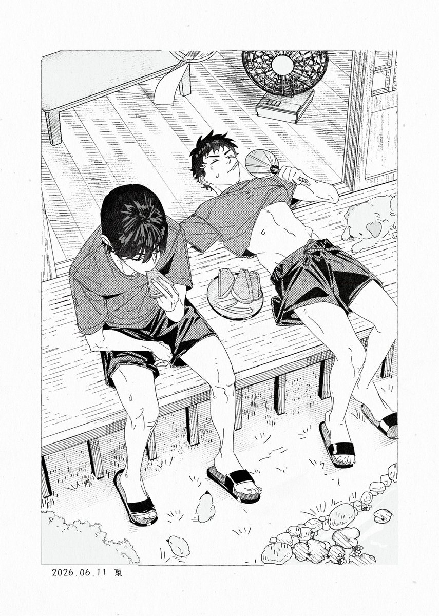 Mukas96's tweet photo. #瓶邪 
想吃西瓜。 https://t.co/A14PfLM2i9