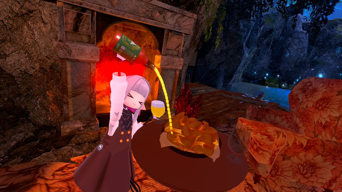 abend_vrc's tweet photo. おはようございます。高い所からグラスに注ぐアレ、カッコいいですよね～ https://t.co/mdjeLzT2ky