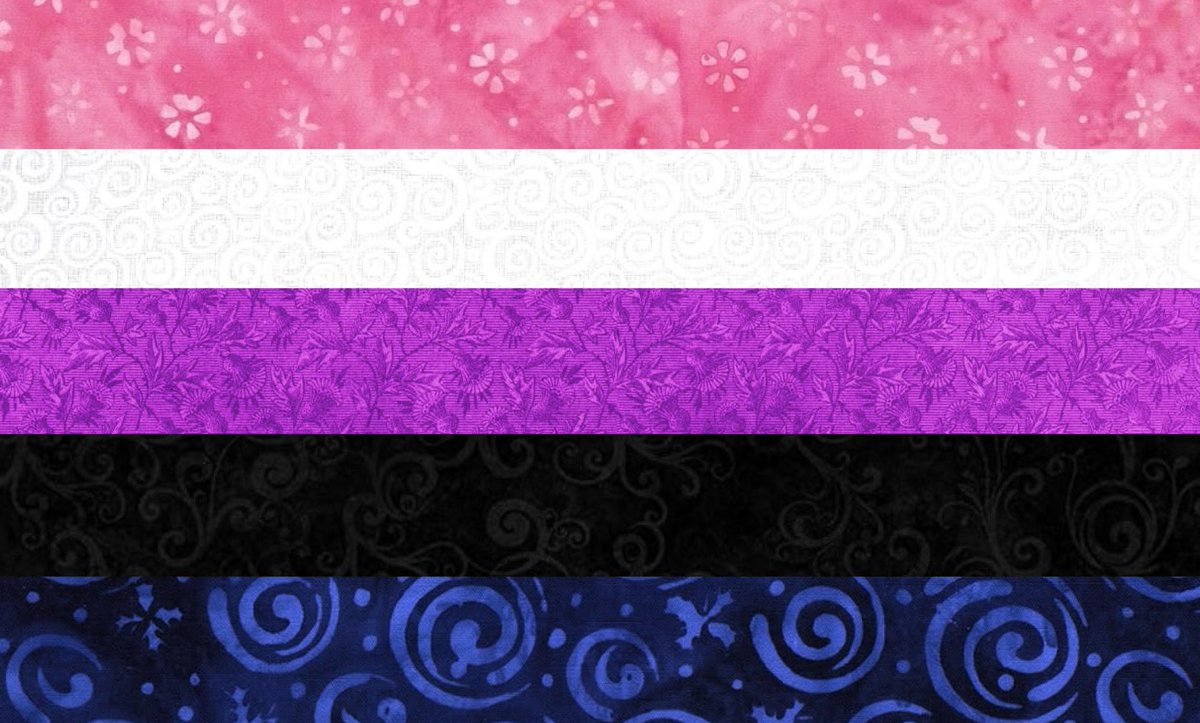 desolatist's tweet photo. genderfluid flag whimsical edition https://t.co/GpvJqX9AMd