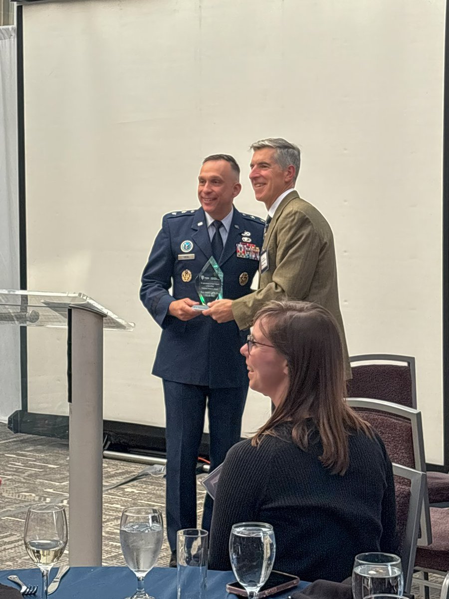 doddtra's tweet photo. "We must be the WMD insurance policy."
#DTRA Acting Director Maj. Gen. Lyle K. Drew challenged university researchers at the msee_ura technical review to architect the future of national defense through extreme materials science. https://t.co/REJWRlQkbS