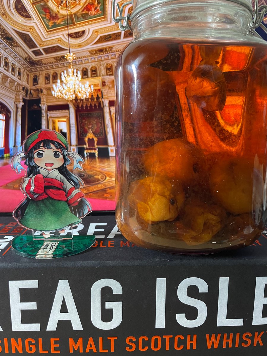 whisky130's tweet photo. 昨年仕込んだ完熟梅とブランデーで仕込んだ梅酒を払い出す。
結構濁りが出てしまったのでコーヒーフィルターで濾過したけど、結構時間かかるね。
週末に飲むのが楽しみ😊 https://t.co/aVSq52MScS