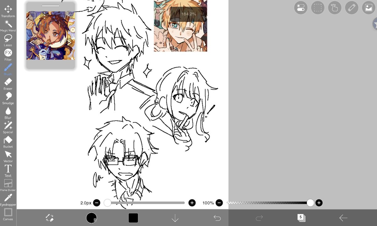 divemoia's tweet photo. sunflower trio doodle #tbhk https://t.co/w6kjNGxsOP