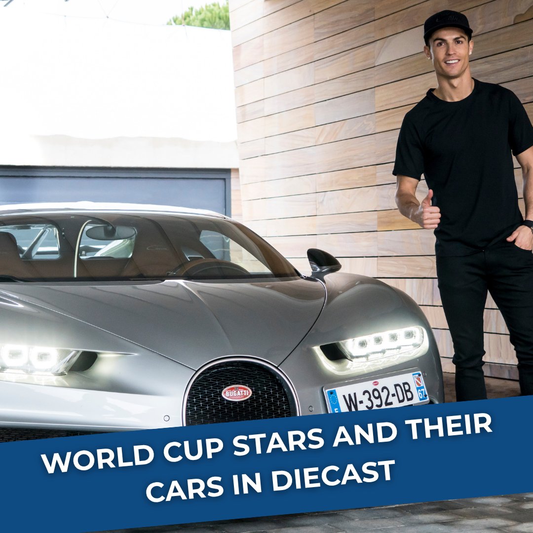 WOCollecting's tweet photo. Football's biggest stars drive some incredible cars ⚽🏎️ Discover the real-life rides heading to the 2026 World Cup – and the diecast versions collectors can add to their shelves. 🚘✨

See the full list here: https://t.co/2XlAStowPH

#WorldCup2026 #Collectables #WorldCup https://t.co/Uum28SpKGM
