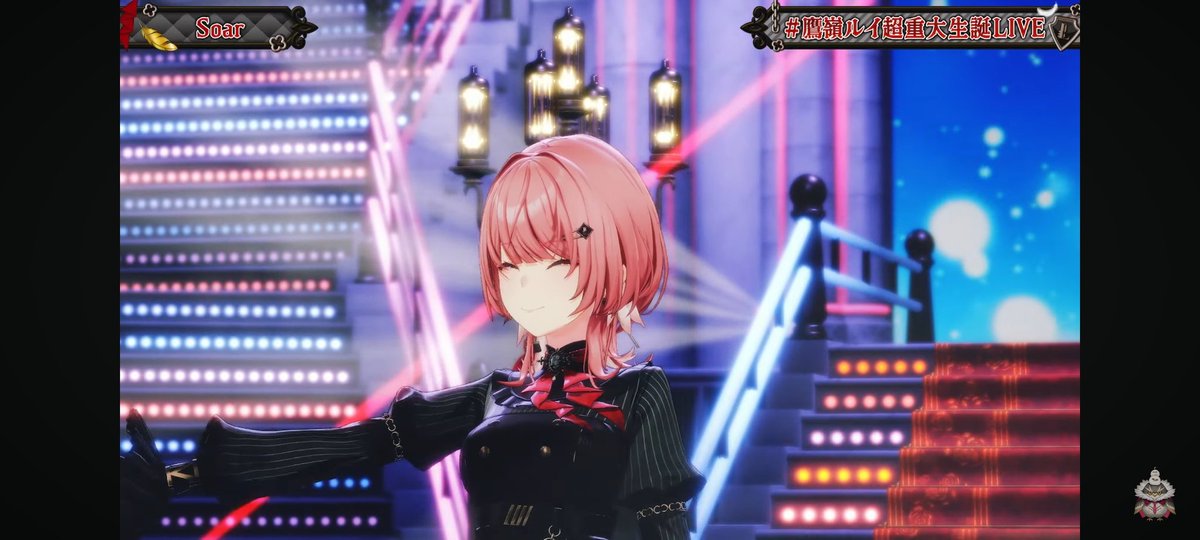 openlank's tweet photo. Soar良すぎか？
良すぎな！
ルイ姉の歌は疲れた心に突き刺さるのが多すぎるのである
#鷹嶺ルイ超重大生誕LIVE https://t.co/sCz2evmGrE