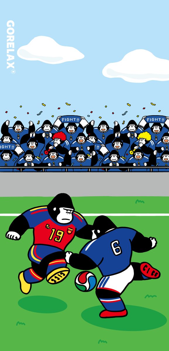 gorelax_totonoi's tweet photo. ついにやってきました、４年に一度のサッカーの祭典！！！⚽🔥

みなさんの推し選手は誰ですか...？👀✨

今回は応援の気持ちが有り余って
サッカー始めっちゃった...?!
まもるさんのロック画面をお届けします📱

#ごリラックス #ゴリラ #待ち受け  #サッカー https://t.co/26MKWeyRew