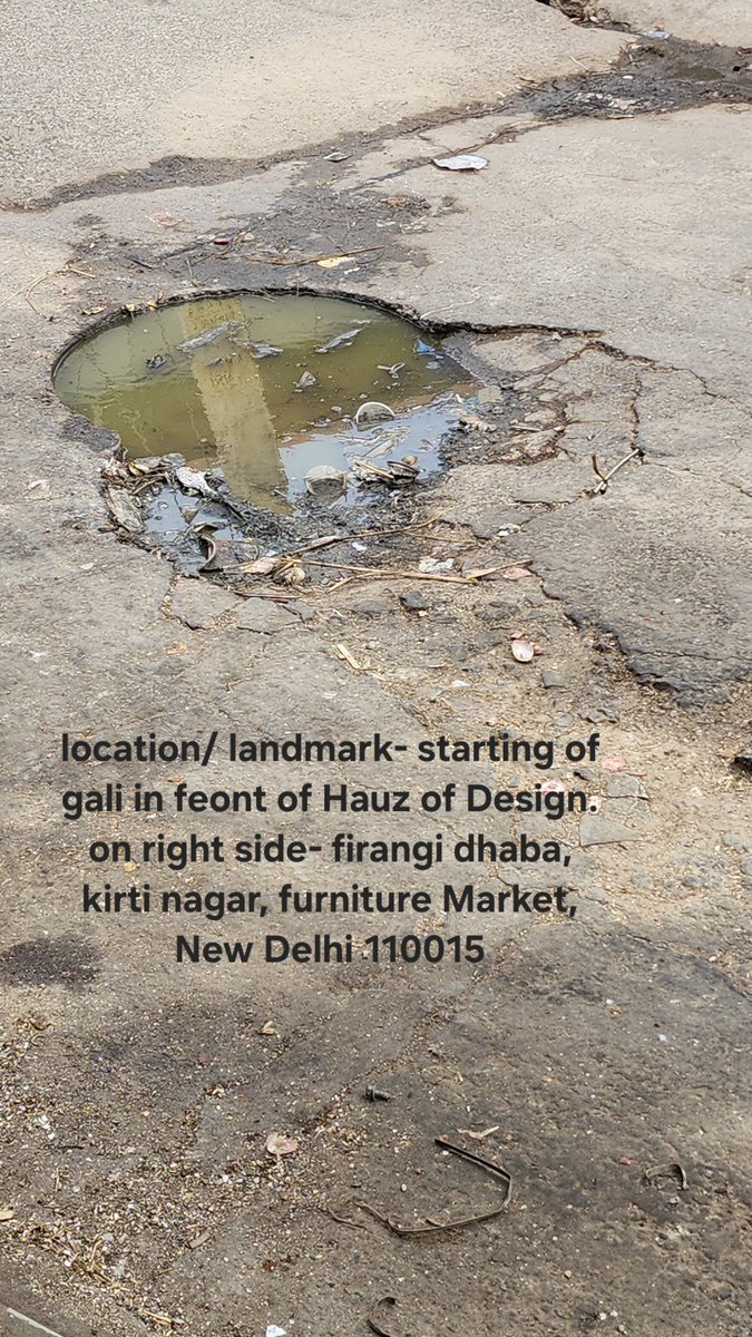 LawAkshay's tweet photo. @gupta_rekha Despite complaints to DJB, no action  taken till date. Worse, complaints were closed as "resolved" without repair. Complaints forwarded to JE Sh. Ujwal, but in vain. Should we wait for someone to fall ill, meet with accident, or lose a life before authorities act? https://t.co/SEytuEqNRz