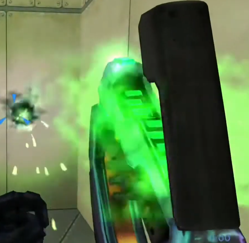 PoltFan69's tweet photo. They can't even get the absolute most BASIC details right. I mean come on. This overheating would point the exhaust/venting back at the user's face. Pathetic. This is why I will never respect people who scream for remakes. https://t.co/yRFhLfOQu1