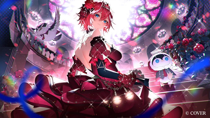 お知らせ 鷹嶺ルイ様( )の誕生日ライブ「Luminous Stairs」サムネイルイラストを担当させていただきました 1stライブ決定おめでとうございます!!!!! とっても感動しました…! #鷹嶺ルイ超重大生誕LIVE