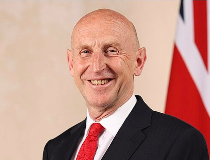 baba_sarka's tweet photo. #BREAKING: UK Defence Minister John Healey resigns‌ over ​a ⁠disagreement about ⁠defence ⁠spending. #Tejran https://t.co/MOspKXQ5pp
