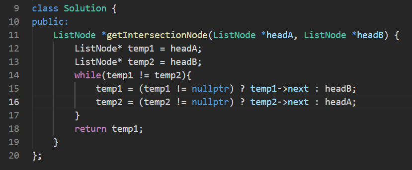 hemanyadav2005's tweet photo. Day 18/100 of #100DaysOfCode

- Problem Solved: 160. Intersection of Two Linked Lists
- Topic Covered: LinkedList
- Approach: 2 pointer

#Leetcode #DSA #Cpp #CodingJourney https://t.co/wA6dUI7eIE