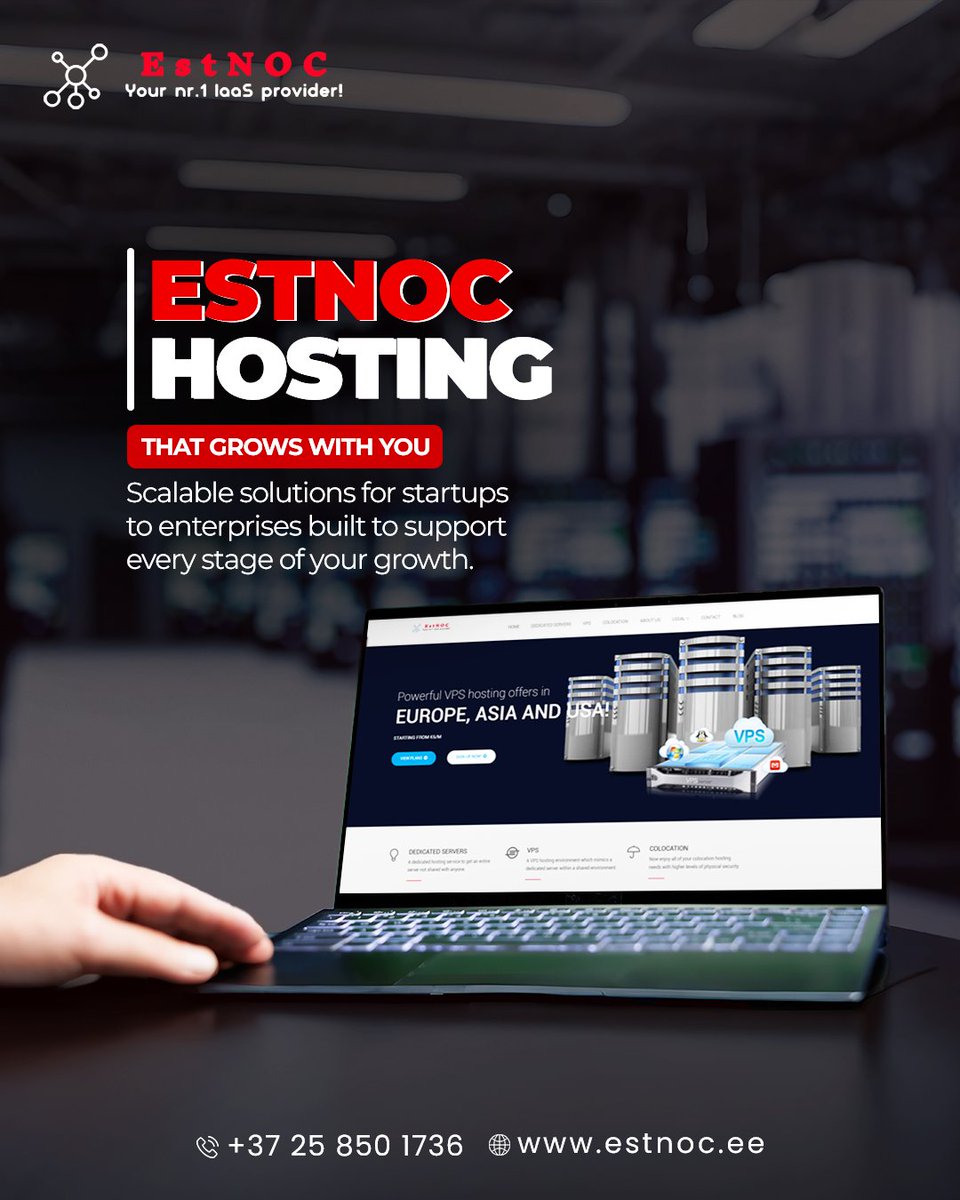 estnoc1's tweet photo. 🚀 ESTNOC hosting that scales with your success! From ambitious startups to growing enterprises, our flexible hosting solutions deliver the performance, security, and reliability you need at every stage.
Visit now :- https://t.co/qlbIirp4T9
.
.
#estnoc #webhosting #CloudHosting https://t.co/PxgbyqU4pG